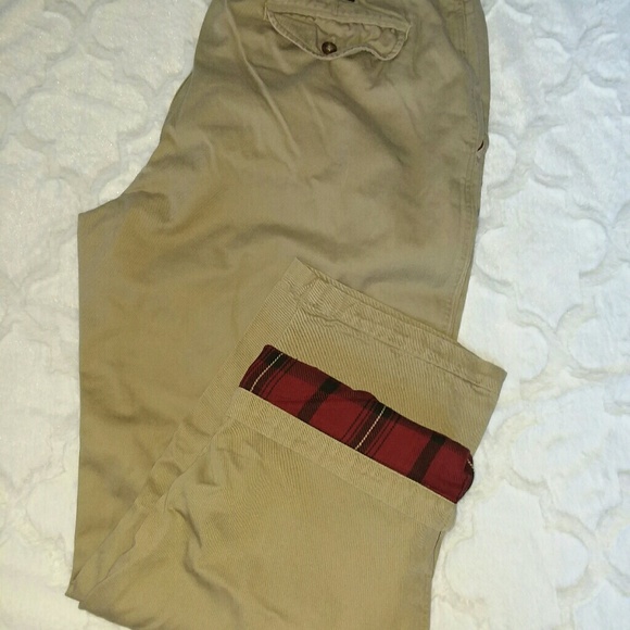 woolrich flannel lined pants